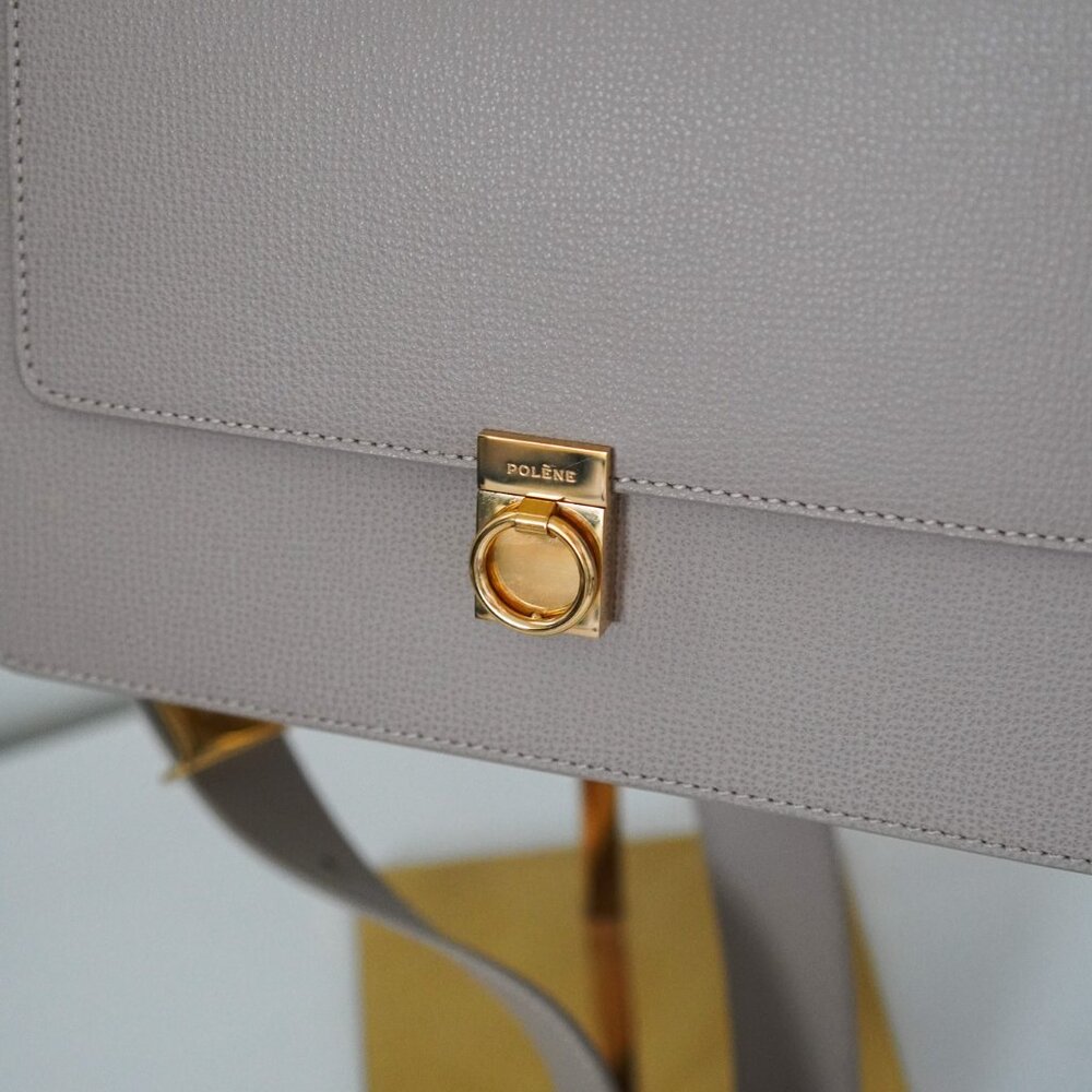 POLENE NUMERO SEPT BAG IN TAUPE COLOR (number seven) - Picture 3 of 14